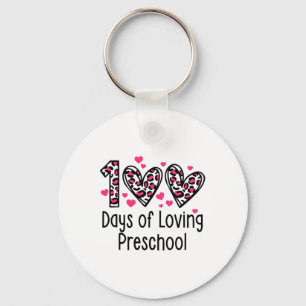 Chaveiro Dias De Amor Escola Maternal 100º Dia De Escola