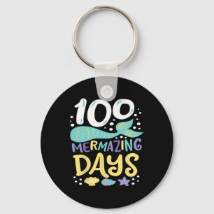 Chaveiro Dias De Escola 100 Dias Mermai Da Escola Mermai