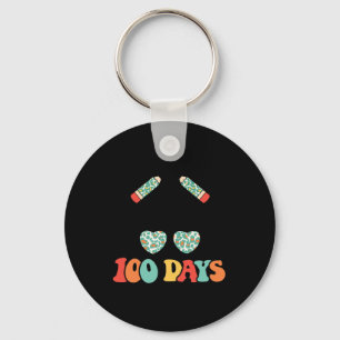 Chaveiro Dias Mais Inteligentes 100 Dias De Escola Maldito