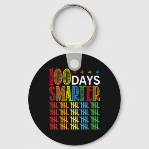 Chaveiro Dias Mais Inteligentes Felizes 100.º Dia De Estuda