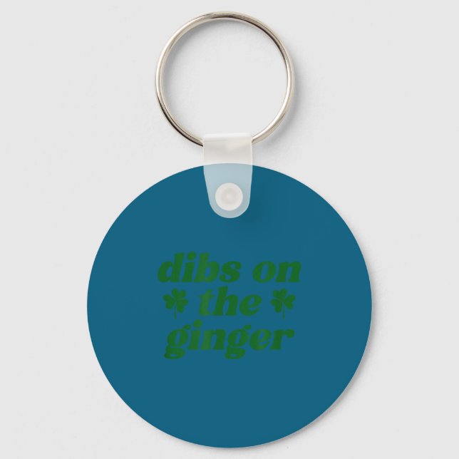 Chaveiro Dibs no ginger st patrick's day irlandeses ruivosD (Frente)