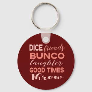 Chaveiro Dice Friends Bunco