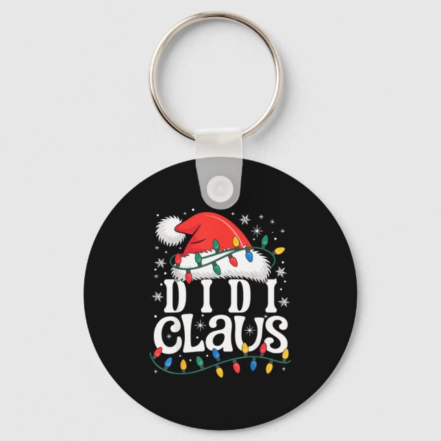 Chaveiro Didi Claus Funny Xmas Christmas Grandma Holiday St (Frente)