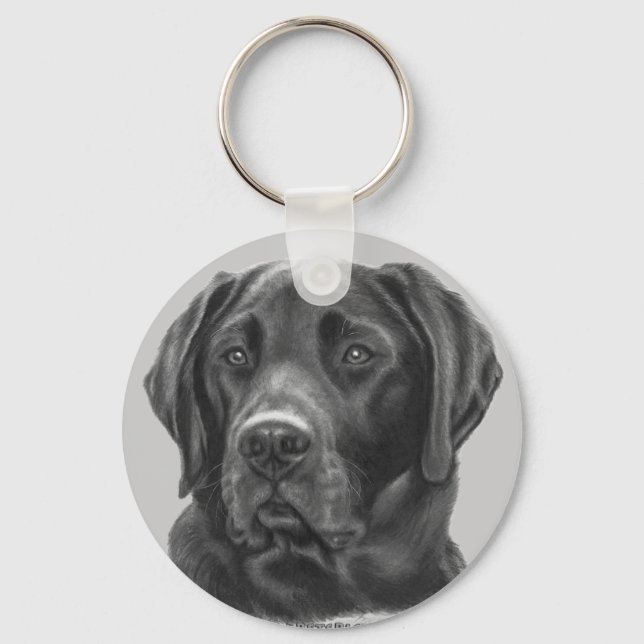 Chaveiro Diesel, Labrador Negro Retriever (Frente)