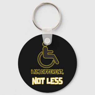 Chaveiro diferente, não menos, de pessoa portadora de defic