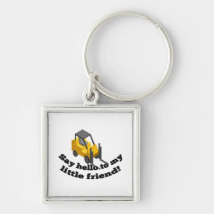 Chaveiro Diga "Olá" para o meu Forklevantador