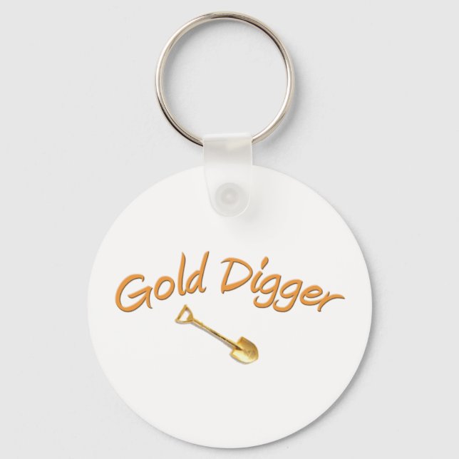 Chaveiro Digger Dourado (Frente)