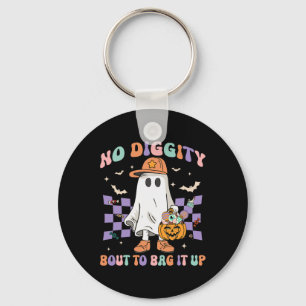 Chaveiro Diggy Bout Bag It Up Ghost Halloween Kid