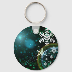 Chaveiro Digital Snowflake Natureza Inverno Paz Destino de