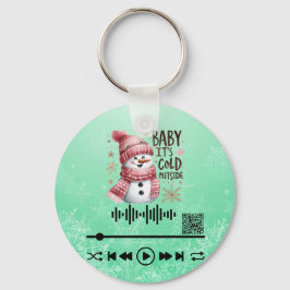 Chaveiro Digitalize por vídeo, "frio fora