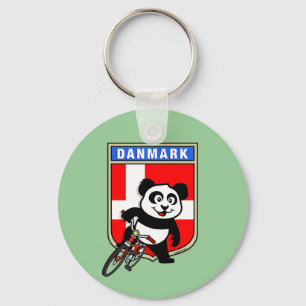 Chaveiro Dinamarca Ciclismo Panda