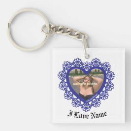 Chaveiro Dingus Heart Lace Frame