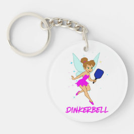 Chaveiro Dinkerbell Pickleball - Pickleball Engraçado Para 