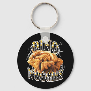 Chaveiro Dino Nuggies Nova Engraçada Por Camiseta Masculina