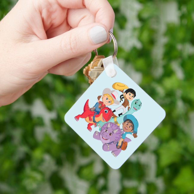 Chaveiro Dino Ranch Yee Haw! (Mão)