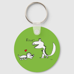 Chaveiro Dino Roaring, Coração Vermelho, Seu Especial