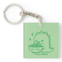 Dinossauro Comendo Ramen Noodles Personalizado Kaw