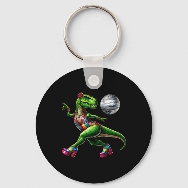 Chaveiro Dinossauro Dançante Engraçado1 (Frente)