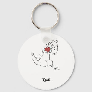 Chaveiro Dinossauro de Rawr!