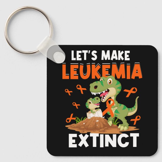 Chaveiro Dinossauro Laranja Fita Hematóloga Repti (Frente)