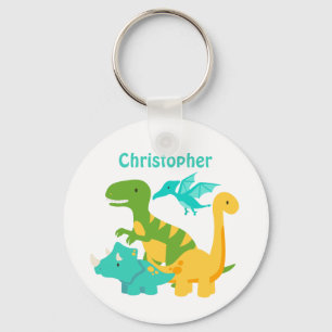 Chaveiro Dinossauro para Crianças Bonitas Personalizado