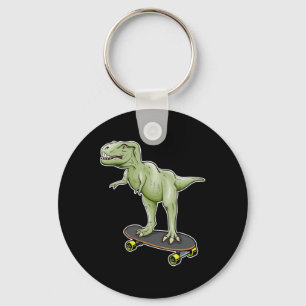 Chaveiro Dinossauro Skate T-rex Dino Dinossauro 