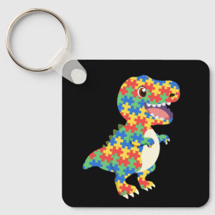 Chaveiro Dinossauros da Consciência Autismo