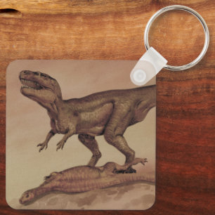 Chaveiro Dinossauros Vintage, Giganotosaurus Carnívoro