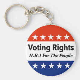 Chaveiro Direitos De Voto RH1 Para A Lei Pessoas