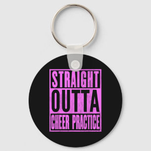 Chaveiro Direto da Prática de Liderança de Cheerleading