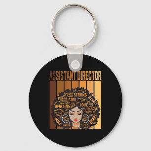 Chaveiro Diretor Afro-Africano-Americano Histor Negro