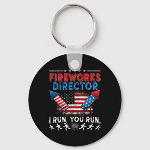 Chaveiro Diretor Do Fireworks Eu Lhe Lanço Em 4 De Julho.