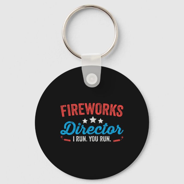 Chaveiro Diretor do Fireworks Eu o dirijo e dirijo camisa e (Frente)