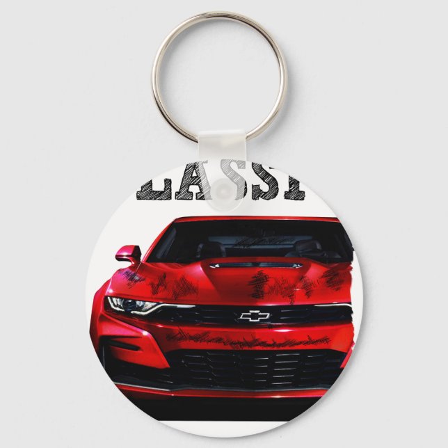 Chaveiro dirigir o Chevrolet Camaro clássico (Frente)