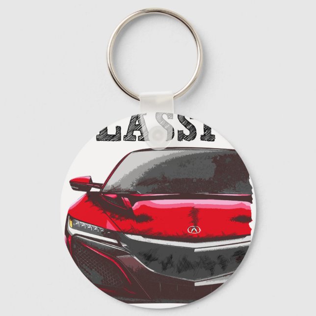 Chaveiro dirija o clássico-acura nsx (Frente)