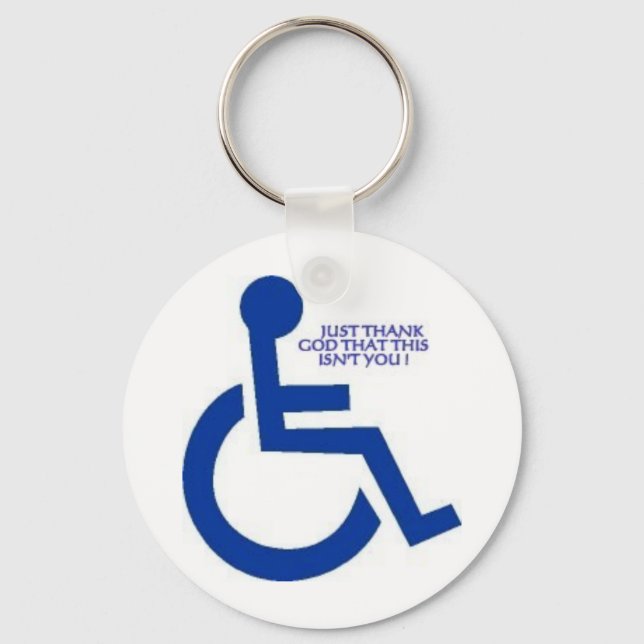 Chaveiro disabled sign (Frente)