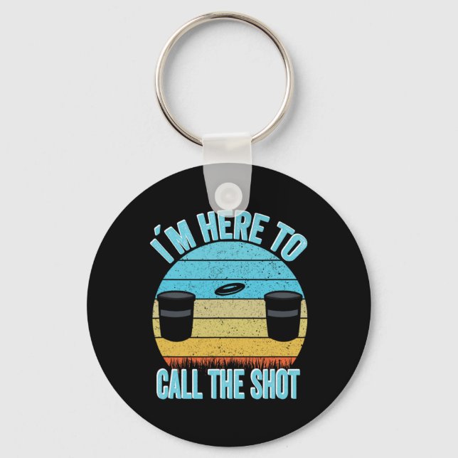Chaveiro Disc Golf Kanjam Estou Aqui Para Fazer A Jogada Ca (Frente)