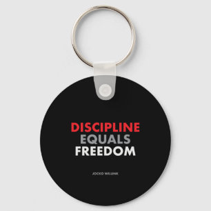 Chaveiro "Disciplina é Igual à Liberdade" Jocko Willink