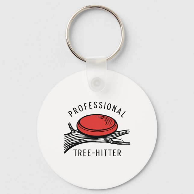 Chaveiro Disco de Disc Golf, Profissional para Bater em Árv (Frente)
