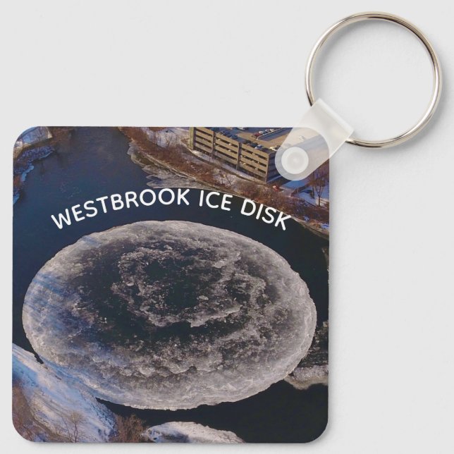 Chaveiro Disco de gelo Westbrook   (Verso)