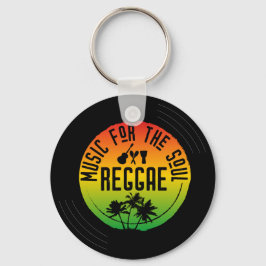 Chaveiro Disco de Vinil de Música Reggae