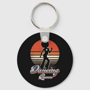 Chaveiro Disco Queen 70's Vintage 80s Themed Retro Dancin Q