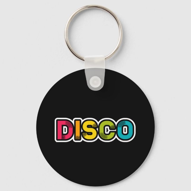 Chaveiro DISCO retro vinil (Frente)