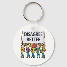 Chaveiro Discordo melhor