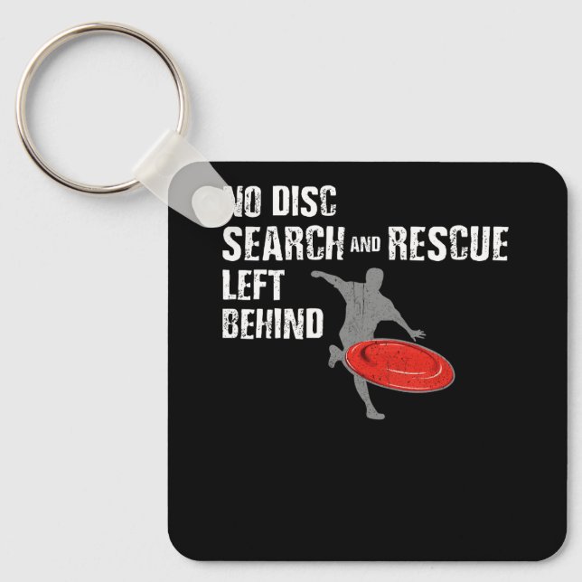 Chaveiro Disk Golf No Disk Search and Rescut Left Back Di ( (Frente)