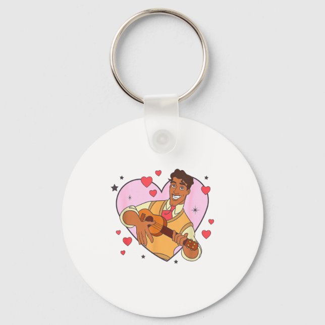 Chaveiro Disney A Princesa E O Sapo Dia Dos Namorados Na (Frente)