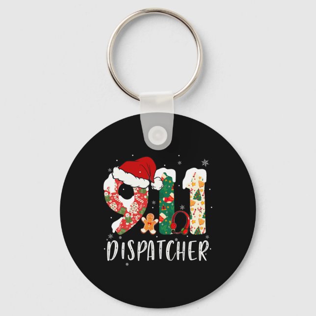 Chaveiro Dispatcher Natal 911 (Frente)