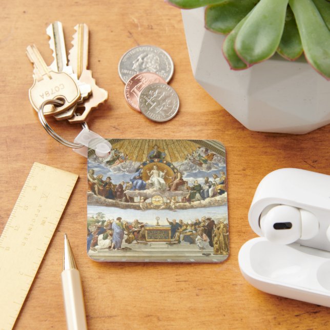 Chaveiro Disputação do Sacramento Sagrado, Raphael Sanzio (Mesa)