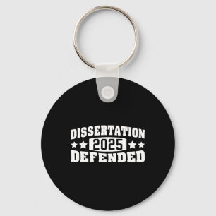 Chaveiro Dissertação Defendeu 2025 Phd Edd Doutorate Gradu
