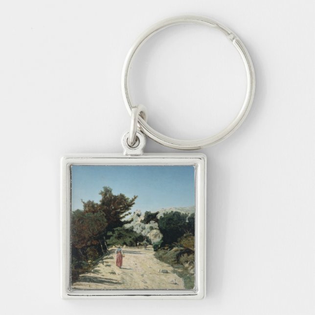 Chaveiro Distribua de la Gineste, perto de Marselha, 1859 (Frente)